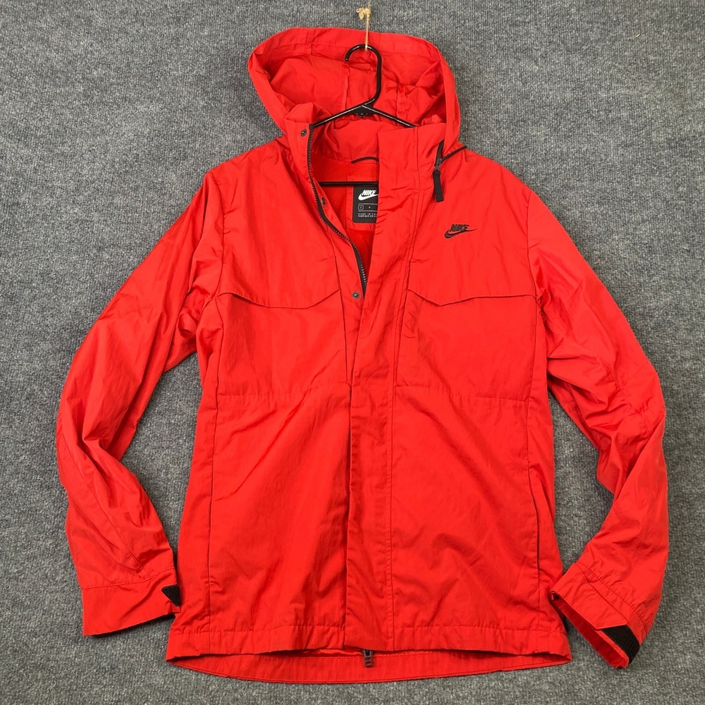 Nike Sportswear Premium Hooded M65 CZ9879-657 University Red Size Small